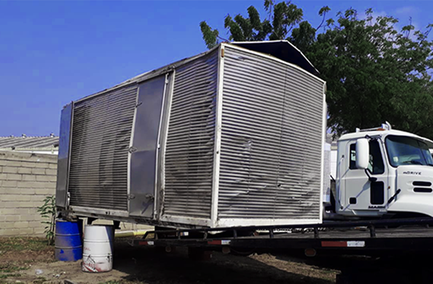 Restauracion estructural de furgon